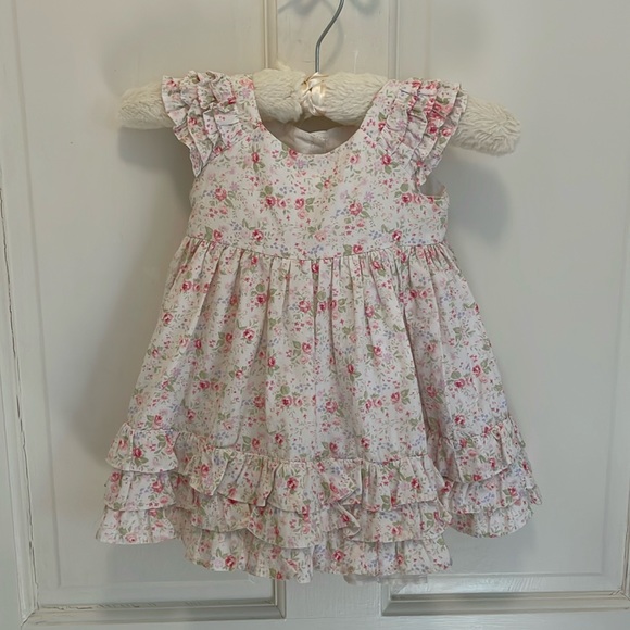 Laura Ashley dress and bloomers, 12 months. In like new condition. Only worn 1x - Picture 1 of 4